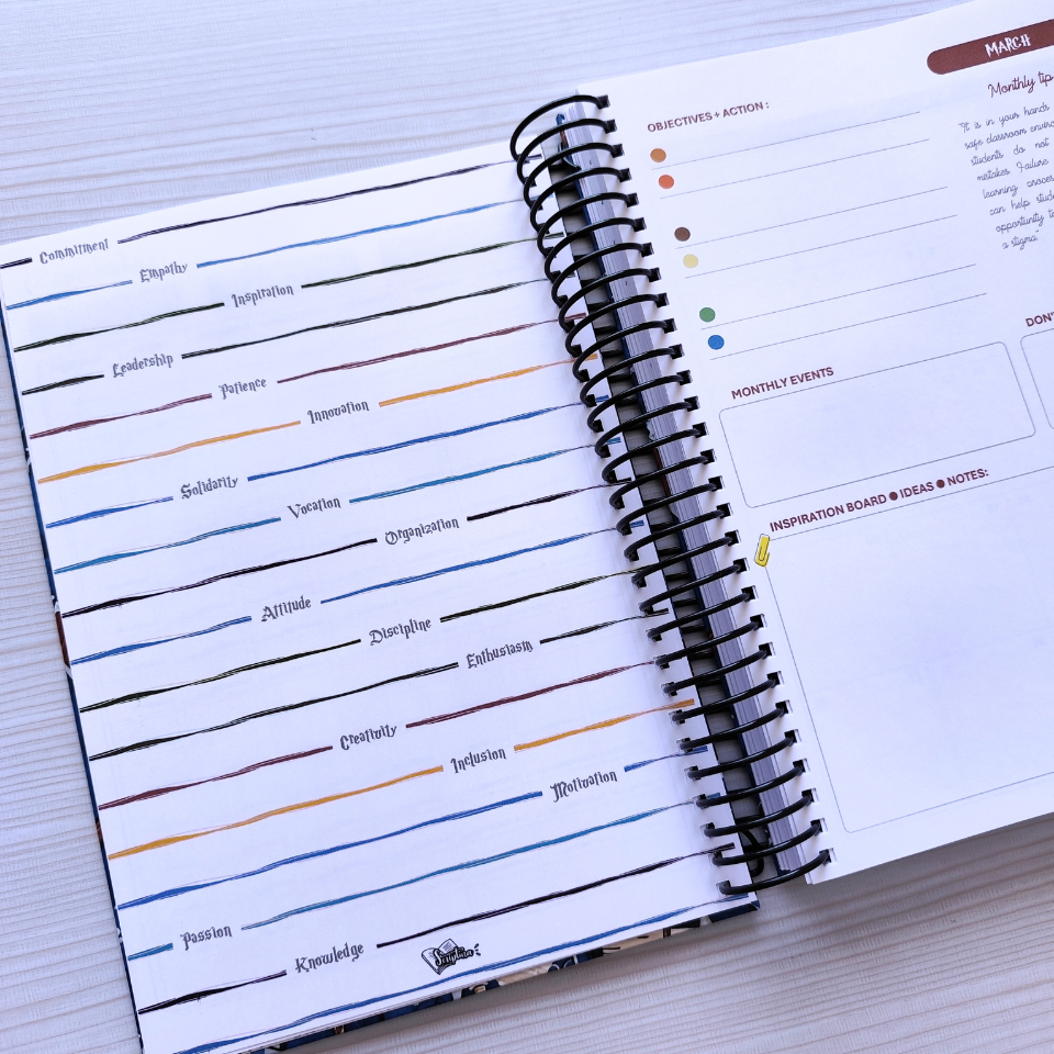 Planner Docente Harry Potter (sin fechas)