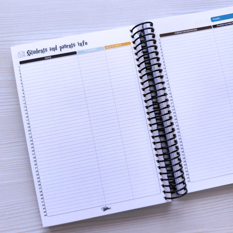 Planner Docente Harry Potter (sin fechas)