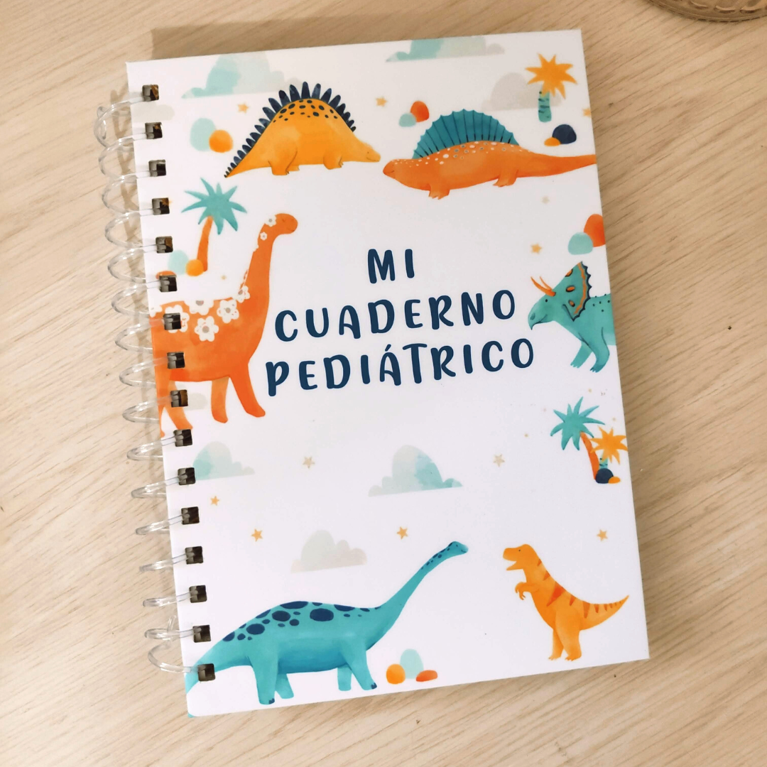 Agenda pediátrica Inicial de nombre (Niña)