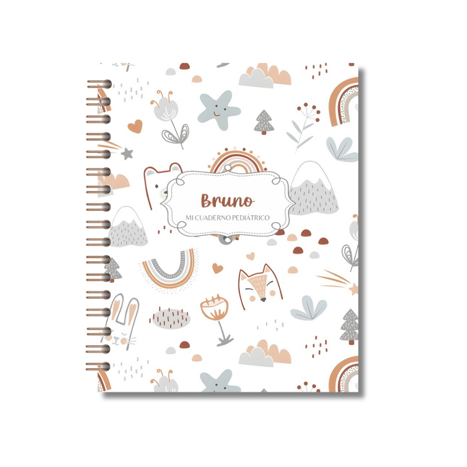 Agenda pediátrica Boho