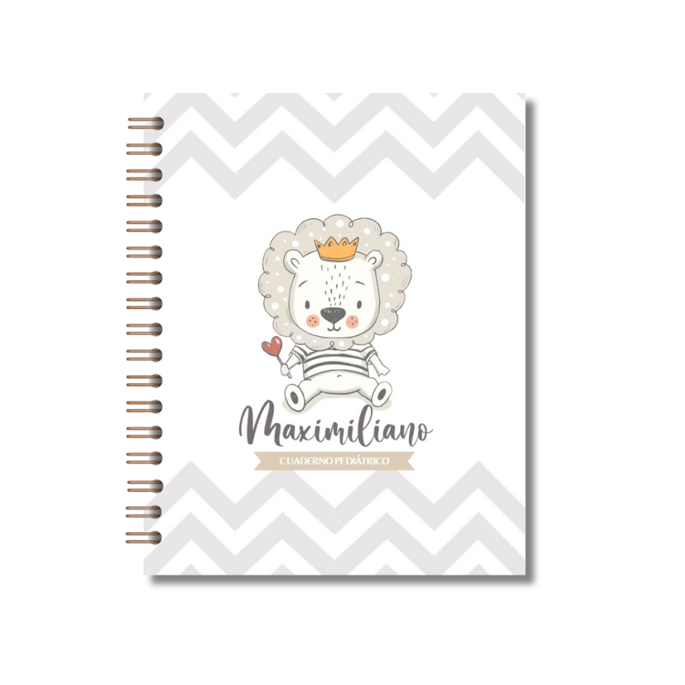 Agenda pediátrica Baby Lion