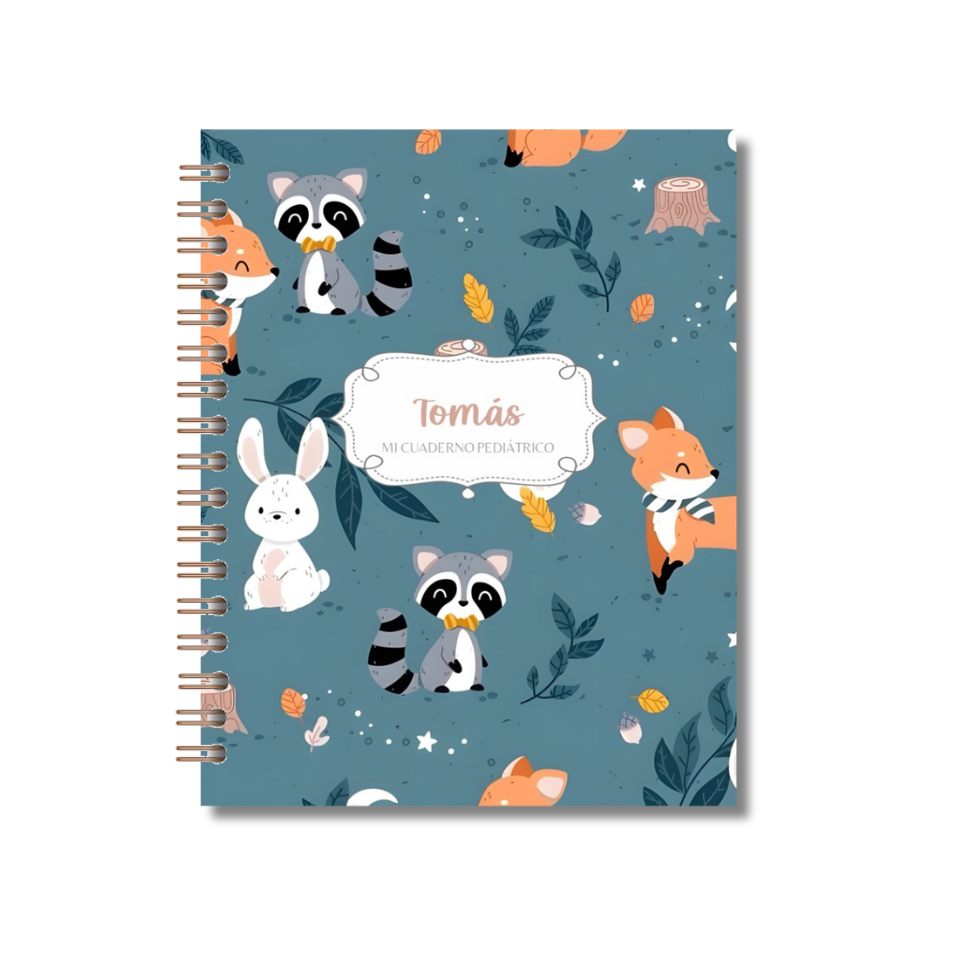 Agenda pediátrica Animales del Bosque