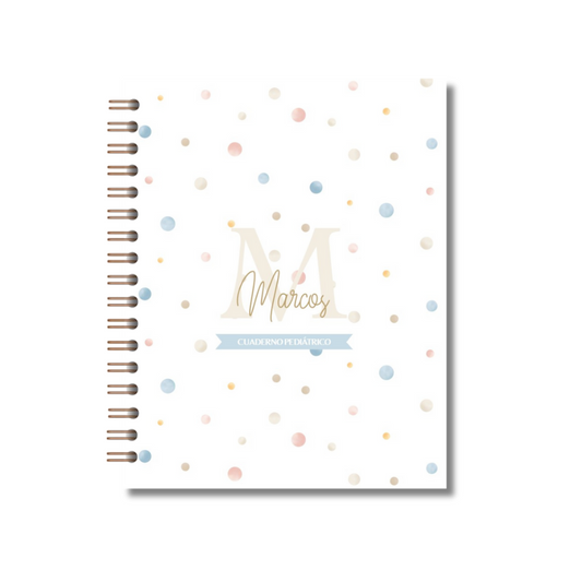 Agenda pediátrica Inicial de nombre (Niño)