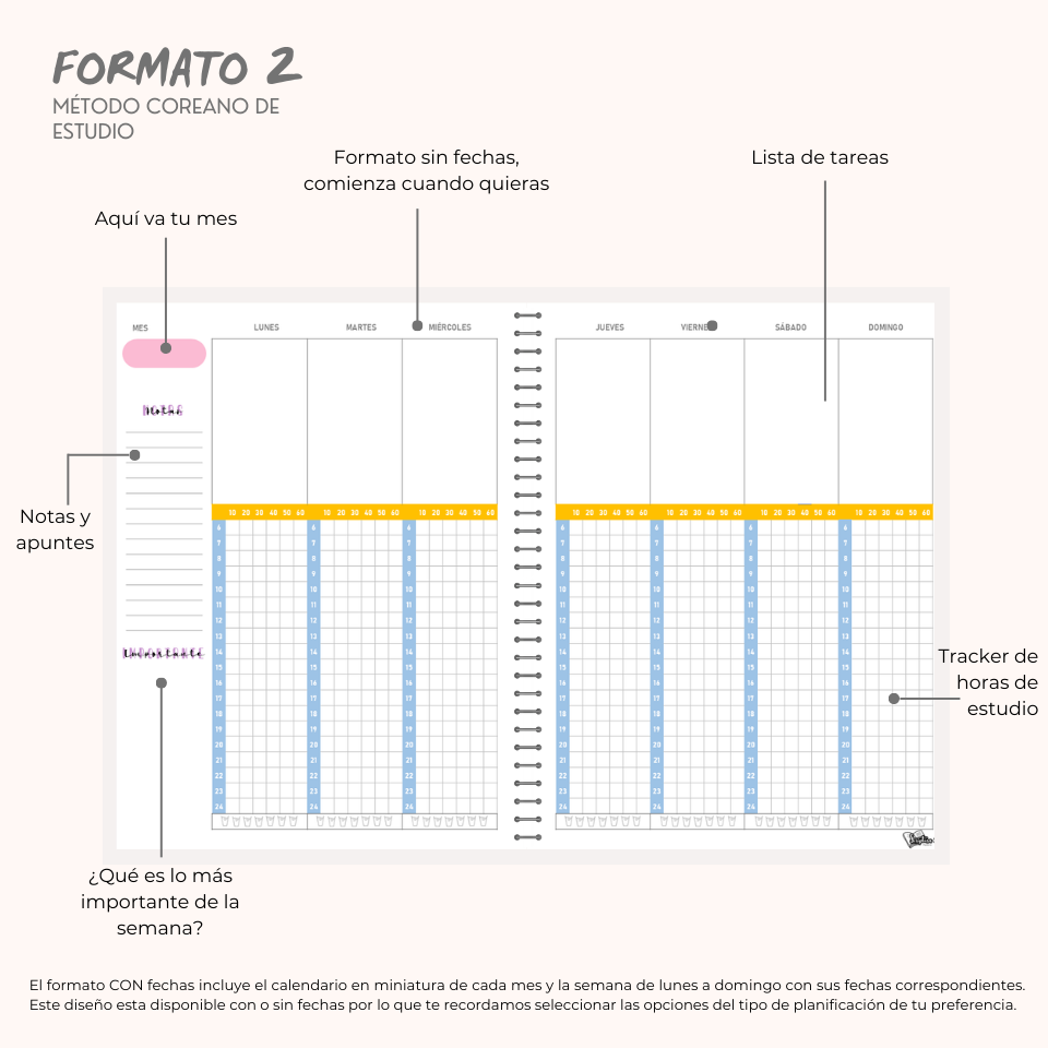 Planificador de estudios / Study Planner