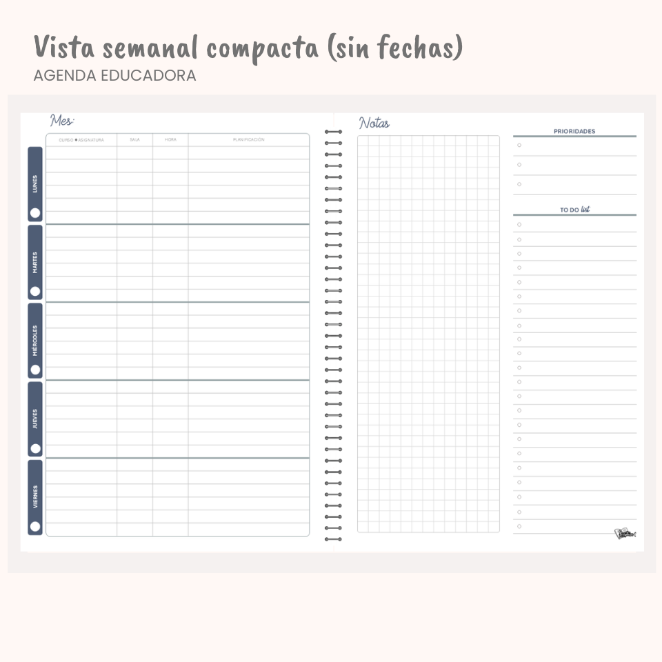 Agenda Educadora de Párvulos