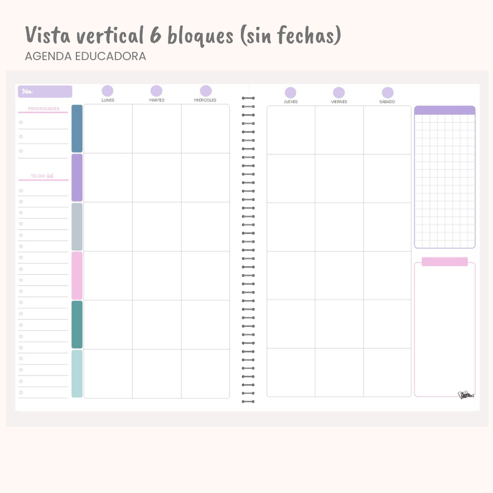 Agenda Educadora de Párvulos