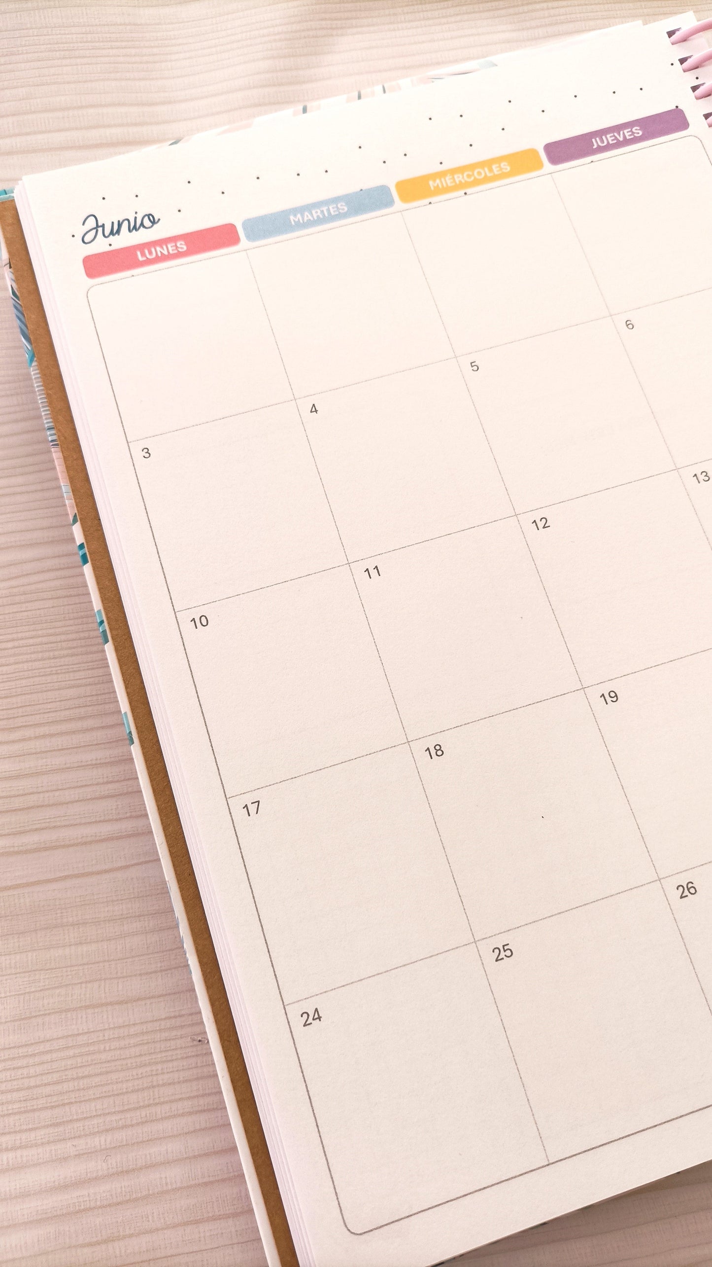 Agenda Docente 2024 - (Vista Semanal Horizontal)