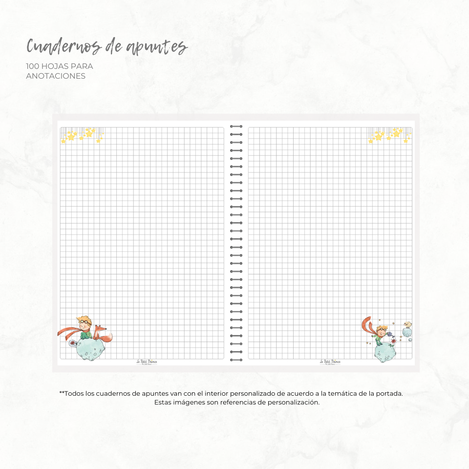 Cuaderno de apuntes (Tamaño B5)