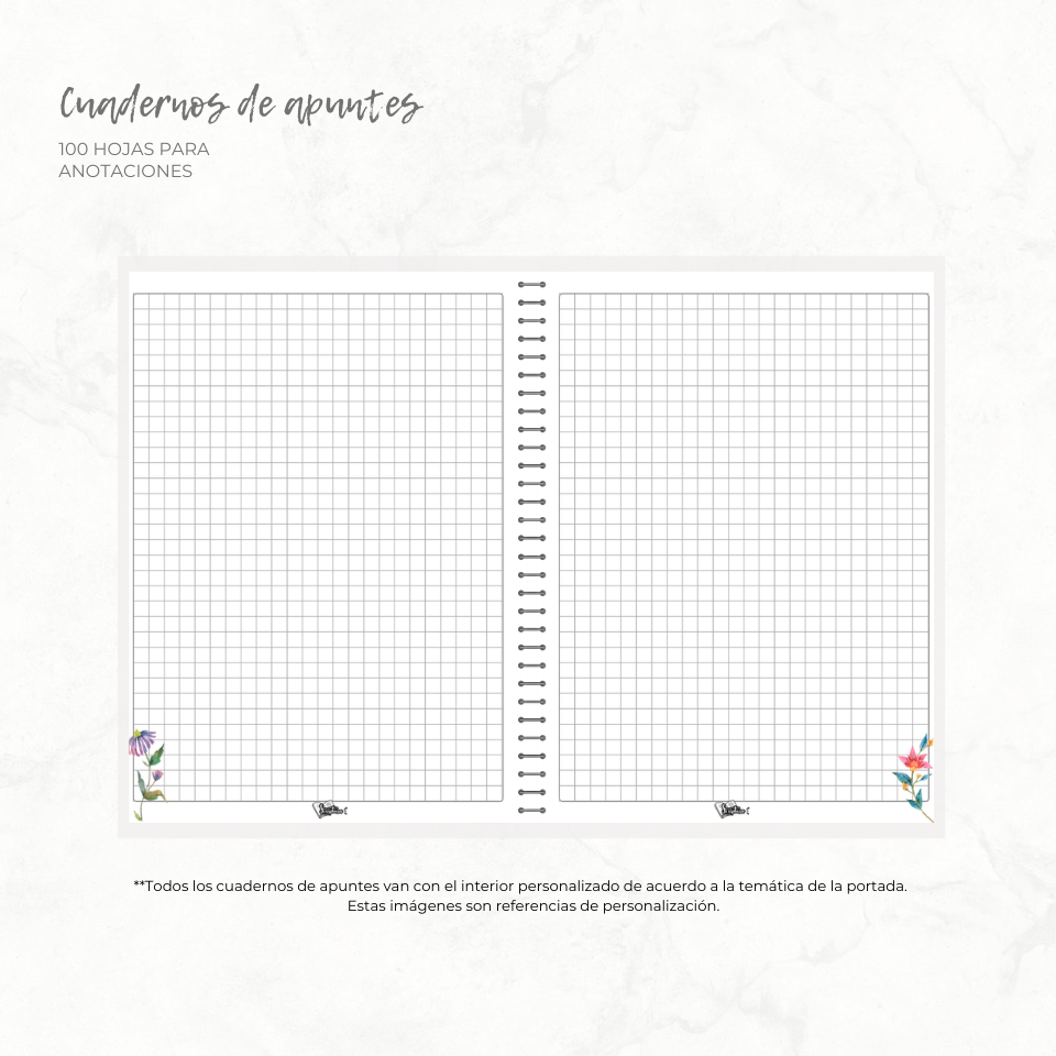 Cuaderno de apuntes (Tamaño B5)