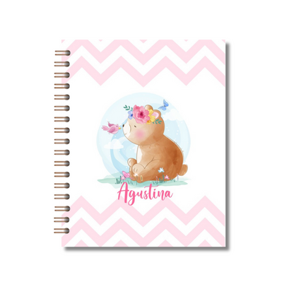 Agenda pediátrica Baby Bear (Niña)