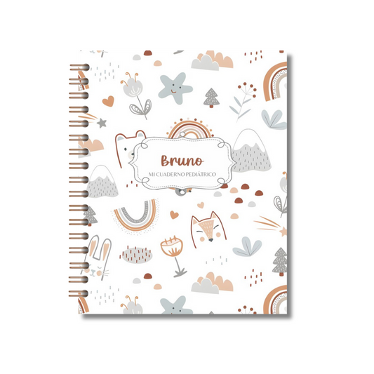 Agenda pediátrica Boho