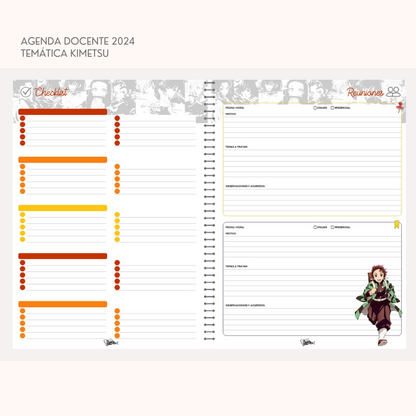Planner Docente Temático (personaliza portada y diseño interior)