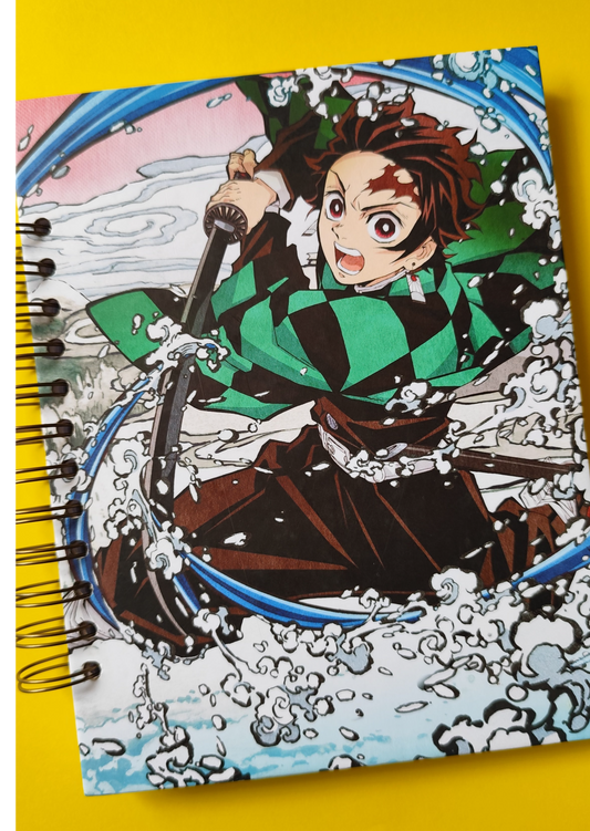 Cuaderno de apuntes Tanjiro (Kimetsu no yaiba)