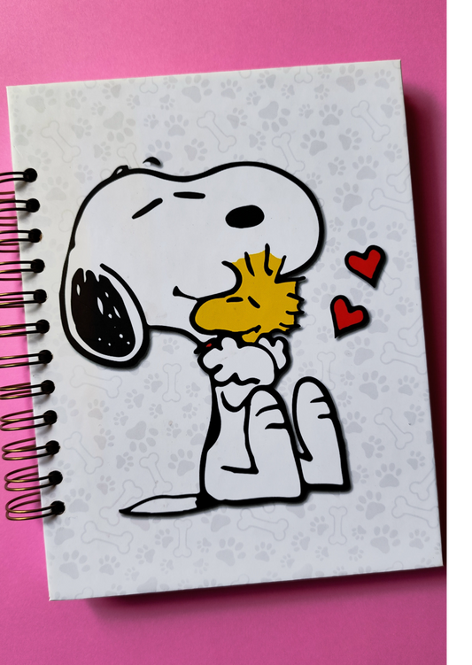 Cuaderno de apuntes Snoopy