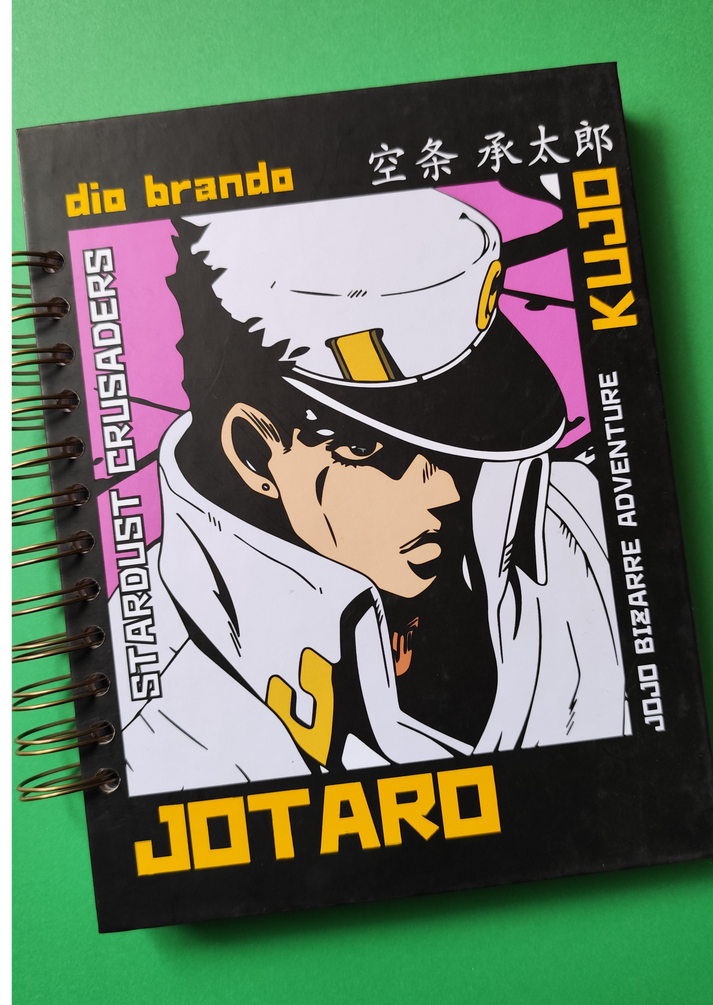 Cuaderno de apuntes Jotaro (JoJo´s Bizarre) – Scriptura Papelería