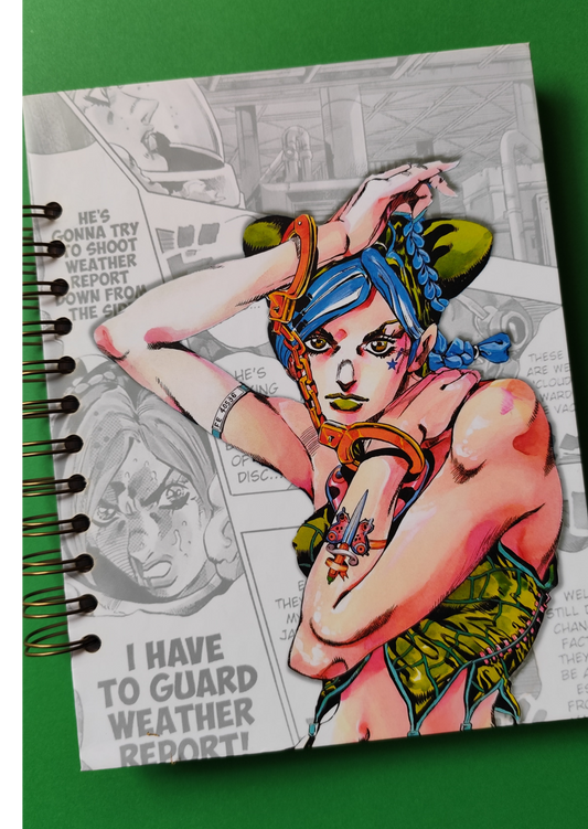 Cuaderno de apuntes Jolyne (JoJo´s Bizarre)