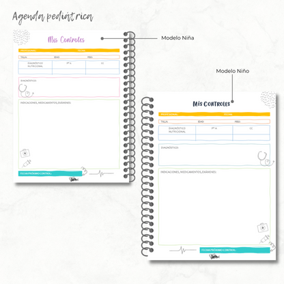 Agenda pediátrica Baby Rabbit