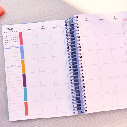 Agenda Docente en Español con fechas