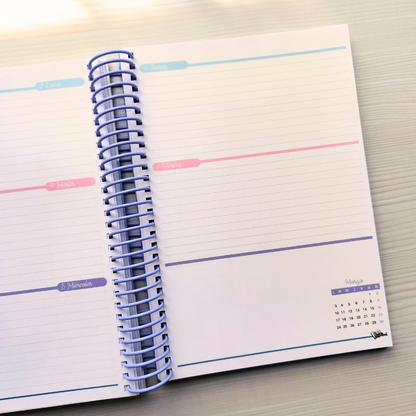 Agenda Docente en Español con fechas