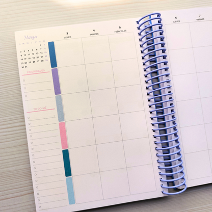 Agenda Docente en Español con fechas