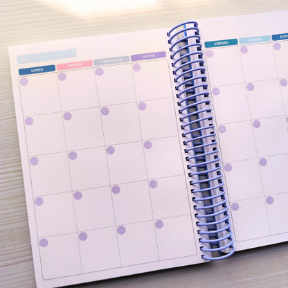 Maxi Planner anual sin fechas