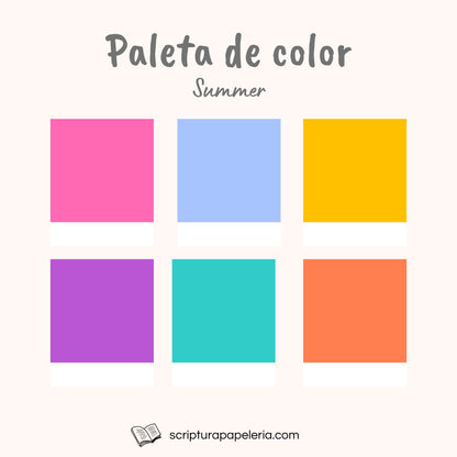 Maxi Planner anual sin fechas