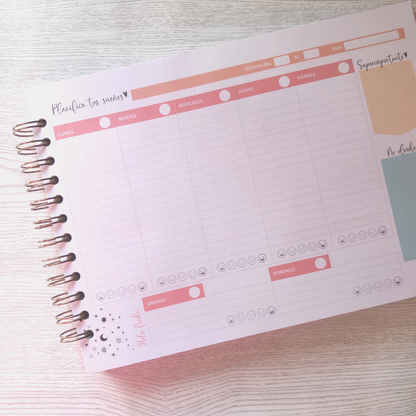 Planner Semanal horizontal